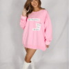 Raise Your Standards Pink Sweatshirt