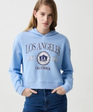 Los Angeles Heritage Hoodie – Sky Blue